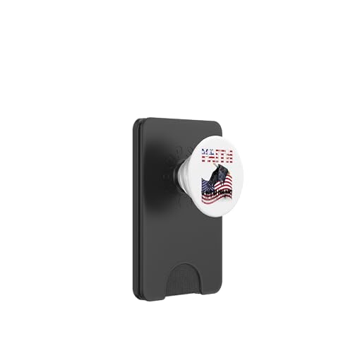 Faith Adler Flying Patriotic PopSockets PopWallet für MagSafe von Designs You Like