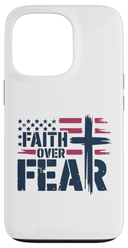 Faith Over Fear inspirierendes Zitat christlicher Bibelvers Hülle für iPhone 13 Pro Faith Over Fear inspirierendes Zitat christlicher Bibelvers Hülle für iPhone 13 Pro von Designs You Like