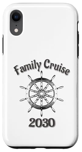 Familienkreuzfahrt 2030 Hülle für iPhone XR Familienkreuzfahrt 2030 Hülle für iPhone XR von Designs You Like
