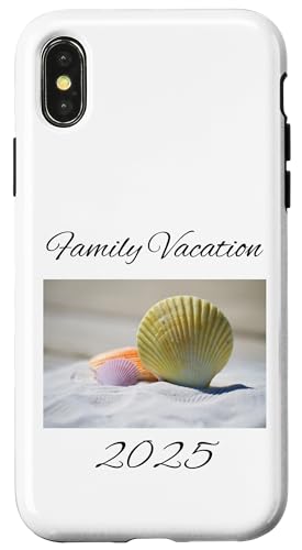 Familienurlaub 2025 Hülle für iPhone X/XS Familienurlaub 2025 Hülle für iPhone X/XS von Designs You Like