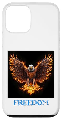 Freedom Fire Eagle Flying Patriotic Hülle für iPhone 12 mini Freedom Fire Eagle Flying Patriotic Hülle für iPhone 12 mini von Designs You Like