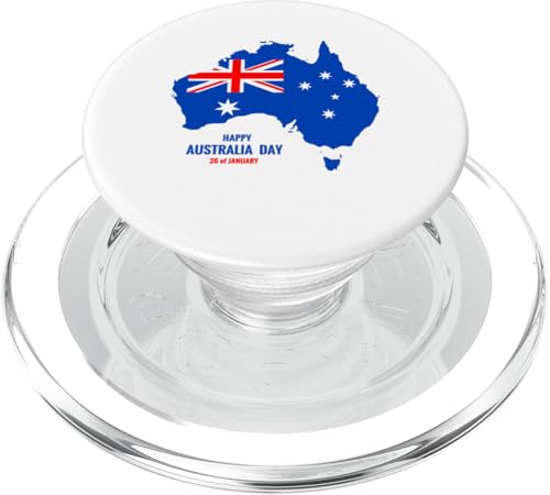 Happy Australia Day 26 Januar PopSockets PopGrip für MagSafe von Designs You Like