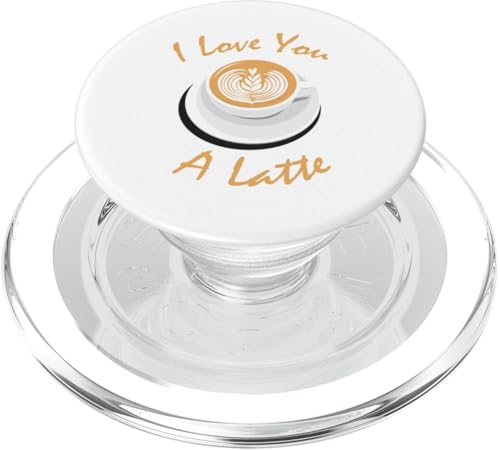 Ich liebe dich Einen Latte PopSockets PopGrip für MagSafe von Designs You Like