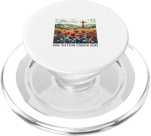 One Nation Under God 4. Juli Patriotisches Kreuz PopSockets PopGrip für MagSafe One Nation Under God 4. Juli Patriotisches Kreuz PopSockets PopGrip für MagSafe von Designs You Like