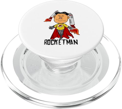 Rocketman Politischer Cartoon PopSockets PopGrip für MagSafe von Designs You Like