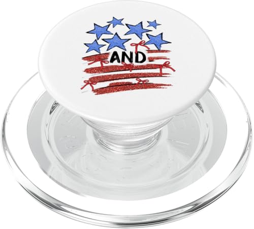 Stars and Stripes Amerikanische Flagge USA 4. Juli Patriot PopSockets PopGrip für MagSafe Stars and Stripes Amerikanische Flagge USA 4. Juli Patriot PopSockets PopGrip für MagSafe von Designs You Like