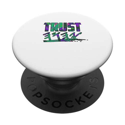Trust YHWH Paleo Hebräisch PopSockets Klebender PopGrip von Designs You Like