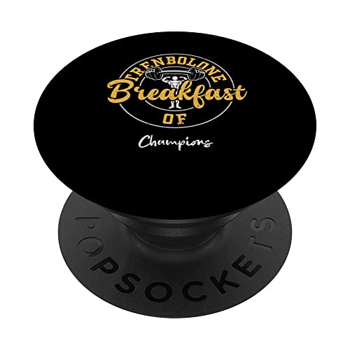Bodybuilding: Trenbolone Breakfast Of Champions - Gym PopSockets mit austauschbarem PopGrip Bodybuilding: Trenbolone Breakfast Of Champions - Gym PopSockets mit austauschbarem PopGrip von DesignsByJnk5 Fitness