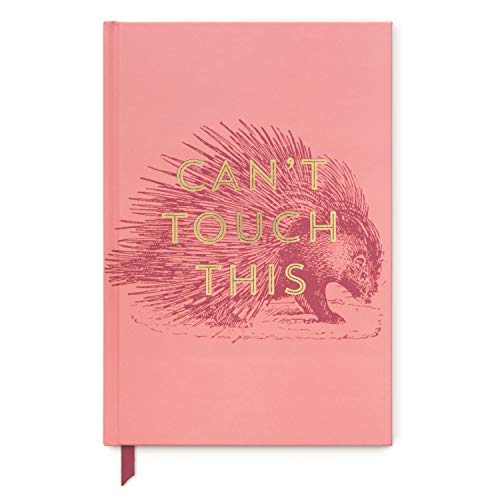 Designworks Ink Vintage Sass JB86-1103EU Notizbuch, A5, Hardcover, Can't Touch This, 14,6 x 21,6 cm, Pink von Designworks Ink