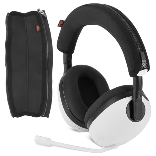 Desing Wish INZONE H9 Kopfbandabdeckung, kompatibel mit Sony INZONE H3/ H5/ H7/ H9 Kopfhörer, dicker Sportstoff, Ersatz-Kopfhörer-Kopfband, Kissenhülle, Kopfbandschutz (schwarz) von Desing Wish