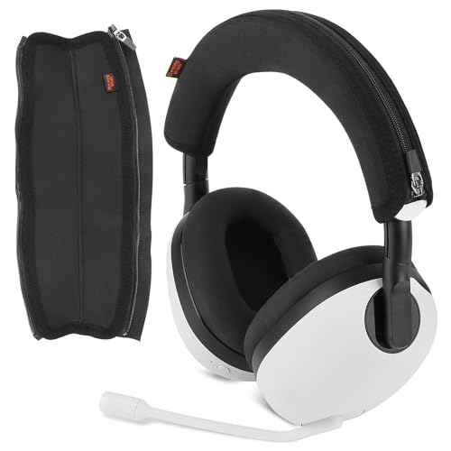 Desing Wish INZONE H9 Kopfhörer Kopfband Abdeckung Schutz Kopfband Ersatz Polster Abdeckung Kompatibel mit Sony INZONE H3/ H5/ H7/ H9 Kopfhörern Headband Cover Kopfband Schutz Kopfhörer überzug Stoff von Desing Wish