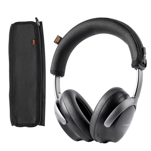 Desing Wish Kopfhörer Kopfband Abdeckung Schutz Kopfband Ersatz Polster Abdeckung Kompatibel mit Bose QuietComfort Ultra Kopfhörern Headband Cover Waschbar Kopfband Schutz Kopfhörer überzug Stoff von Desing Wish