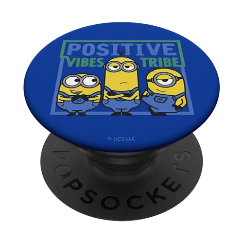 Despicable Me Minions Group Shot Blue Positive Vibes Tribe PopSockets Klebender PopGrip Despicable Me Minions Group Shot Blue Positive Vibes Tribe PopSockets Klebender PopGrip von Minions