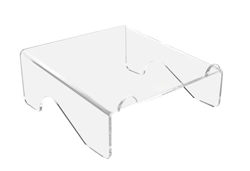 DESQ® Acryl Notebook Ständer, Desktop, Höhe 120 mm, Bis zu 17 Zoll von Desq