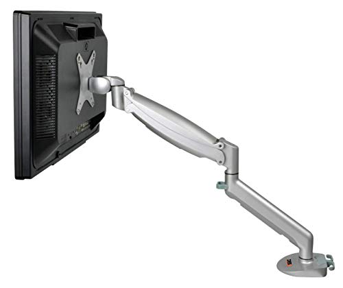 DESQ® Monitorarm mit Gasdruckfeder | Silber | Tragkraft 3,5-8,5 kg von Desq