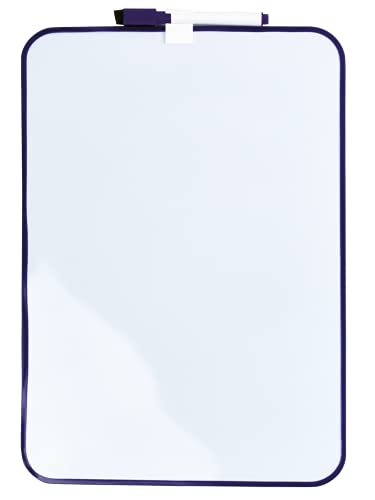 DESQ® Whiteboard | 24 x 34 cm | inkl. Markierung | Lila Profil von Desq