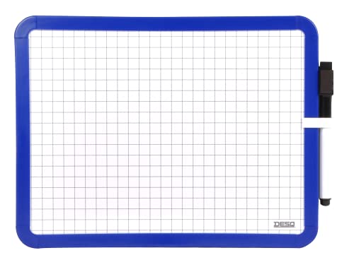 DESQ® Whiteboard doppelseitig | 21 x 28 cm | randlos + Marker von Desq