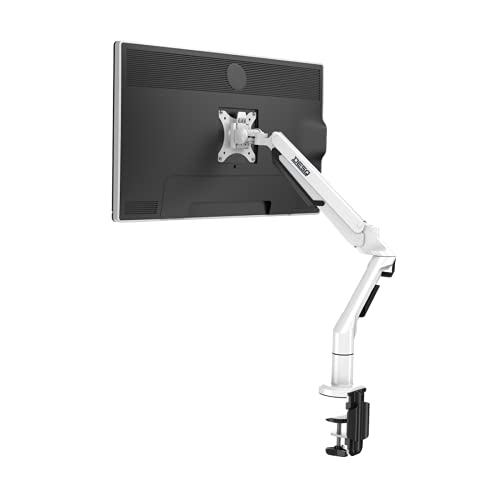 Desq 1720.01 Monitorarm Länge 62 cm Gasfeder Weiß Schnellverschluss, Weiss von Desq