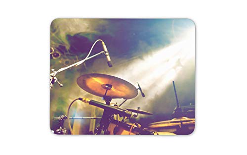 Drum Kit Mauspad Pad - Musiker-Musik-Band-Schlagzeuger kühler Geschenk-Computer # 16491 von Destination Vinyl Mats