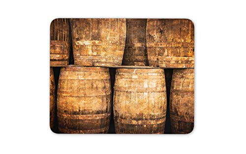 Whisky-Fässer Mauspad Pad - Cooper Scottish Getränk Männer Computer-Geschenk # 15681 von Destination Vinyl Ltd