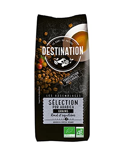 Kaffeebohnen 100% Arabica BIO 1kg von Destination