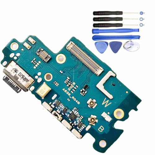 Galaxy A53 5G USB Ladeanschluss Flexkabel Ersatz Reparatur Teil Typ C Ladegerät Dock Board Flex Kabel Connector Kompatibel mit Samsung Galaxy A53 5G 6,5 Zoll + Reparaturwerkzeug Galaxy A53 5G USB Ladeanschluss Flexkabel Ersatz Reparatur Teil Typ C Ladegerät Dock Board Flex Kabel Connector Kompatibel mit Samsung Galaxy A53 5G 6,5 Zoll + Reparaturwerkzeug von Detaiyl