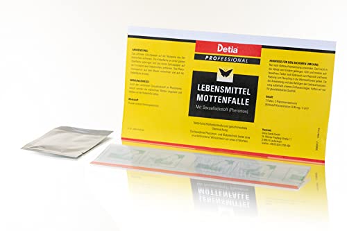 Lebensmittel-Mottenfalle, 2er Packung von Detia