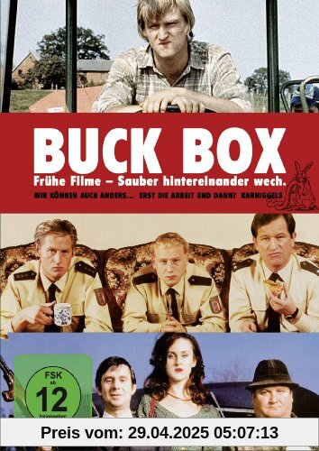 Buck Box: Frühe Filme - Sauber hintereinander wech [3 DVDs] von Detlev Buck