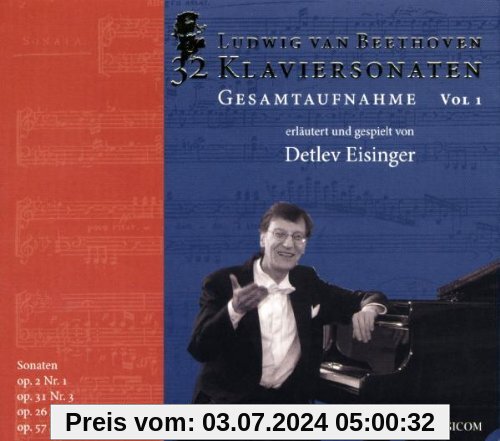 Klaviersonaten Vol.1 von Detlev Eisinger