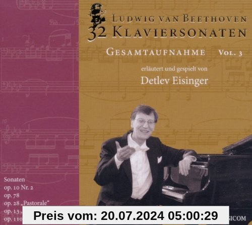 Klaviersonaten Vol.3 von Detlev Eisinger