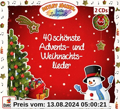 40 Schönste Advents-und Weihnachtslieder von Detlev Jöcker