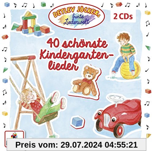 40 Schönste Kindergartenlieder von Detlev Jöcker