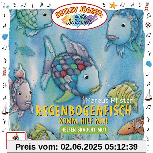 Der Regenbogenfisch - Helfen Braucht Mut von Detlev Jöcker