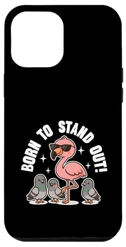 Born To Stand Out Süßer Kawaii-Flamingo, Sommer, groß stehend Hülle für iPhone 12 Pro Max von Detour Shirts