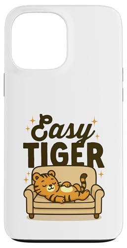 Easy Tiger Kawaii-Katze schläft auf einer Couch lustig müde Nickerchen Hülle für iPhone 13 Pro Max Easy Tiger Kawaii-Katze schläft auf einer Couch lustig müde Nickerchen Hülle für iPhone 13 Pro Max von Detour Shirts