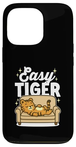 Easy Tiger Kawaii-Katze schläft auf einer Couch lustig müde Nickerchen Hülle für iPhone 13 Pro Easy Tiger Kawaii-Katze schläft auf einer Couch lustig müde Nickerchen Hülle für iPhone 13 Pro von Detour Shirts
