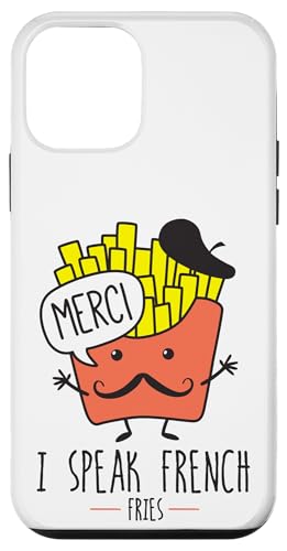 Ich spreche Pommes frites für Frauen, Cartoon, süßes Kawaii-Food, Danke Hülle für iPhone 12 mini Ich spreche Pommes frites für Frauen, Cartoon, süßes Kawaii-Food, Danke Hülle für iPhone 12 mini von Detour Shirts