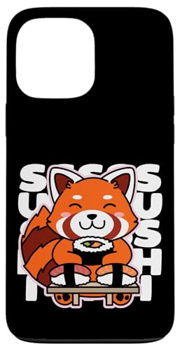 Kawaii Sushi Cute Anime Red Panda Japanisches Essen Nigiri Hülle für iPhone 13 Pro Max Kawaii Sushi Cute Anime Red Panda Japanisches Essen Nigiri Hülle für iPhone 13 Pro Max von Detour Shirts