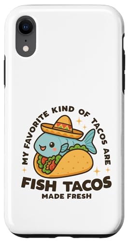 My Favorite Art Of Tacos Are Fish Tacos Made Fresh Kawaii Hülle für iPhone XR My Favorite Art Of Tacos Are Fish Tacos Made Fresh Kawaii Hülle für iPhone XR von Detour Shirts
