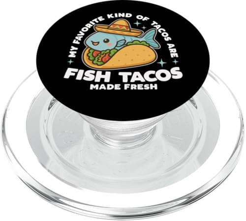 My Favorite Art Of Tacos Are Fish Tacos Made Fresh Kawaii PopSockets PopGrip für MagSafe My Favorite Art Of Tacos Are Fish Tacos Made Fresh Kawaii PopSockets PopGrip für MagSafe von Detour Shirts