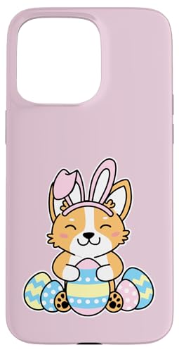 Niedliches Corgi Osterhasenkostüm Hasenohren Kawaii Grafik Hülle für iPhone 15 Pro Max Niedliches Corgi Osterhasenkostüm Hasenohren Kawaii Grafik Hülle für iPhone 15 Pro Max von Detour Shirts