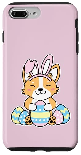 Niedliches Corgi Osterhasenkostüm Hasenohren Kawaii Grafik Hülle für iPhone 7 Plus/8 Plus Niedliches Corgi Osterhasenkostüm Hasenohren Kawaii Grafik Hülle für iPhone 7 Plus/8 Plus von Detour Shirts
