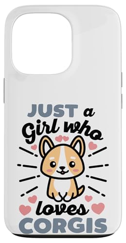 Nur ein Mädchen, das Corgis Cute Kawaii Lustige Hundeliebhaber liebt Hülle für iPhone 13 Pro Nur ein Mädchen, das Corgis Cute Kawaii Lustige Hundeliebhaber liebt Hülle für iPhone 13 Pro von Detour Shirts