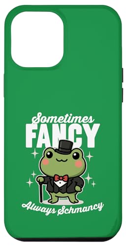 Sometimes Fancy Always Schmancy Niedlicher Kawaii-Frosch im Smoking Hülle für iPhone 12 Pro Max von Detour Shirts