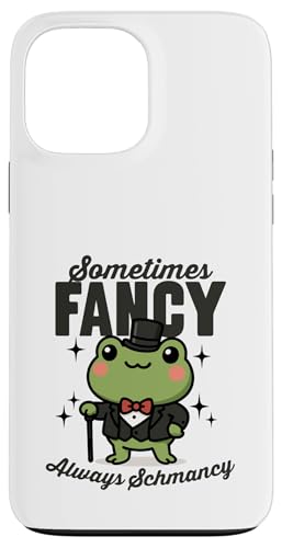 Sometimes Fancy Always Schmancy Niedlicher Kawaii-Frosch im Smoking Hülle für iPhone 13 Pro Max Sometimes Fancy Always Schmancy Niedlicher Kawaii-Frosch im Smoking Hülle für iPhone 13 Pro Max von Detour Shirts