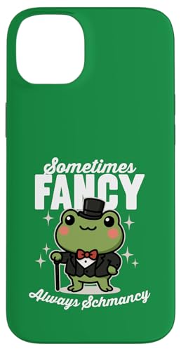 Sometimes Fancy Always Schmancy Niedlicher Kawaii-Frosch im Smoking Hülle für iPhone 14 Plus Sometimes Fancy Always Schmancy Niedlicher Kawaii-Frosch im Smoking Hülle für iPhone 14 Plus von Detour Shirts