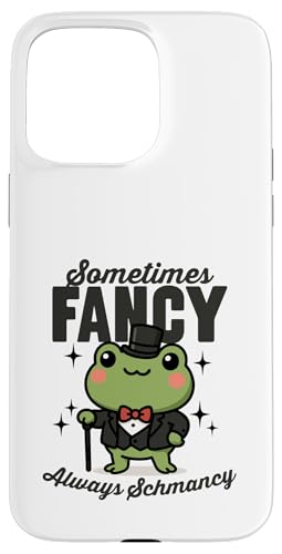 Sometimes Fancy Always Schmancy Niedlicher Kawaii-Frosch im Smoking Hülle für iPhone 15 Pro Max Sometimes Fancy Always Schmancy Niedlicher Kawaii-Frosch im Smoking Hülle für iPhone 15 Pro Max von Detour Shirts