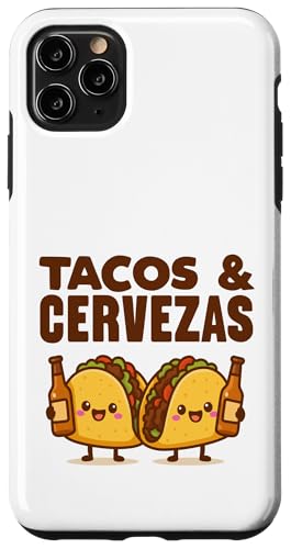 Tacos und Cervezas Kawaii Cartoon Lustiges Bier Cinco De Mayo Hülle für iPhone 11 Pro Max von Detour Shirts