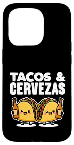 Tacos und Cervezas Kawaii Cartoon Lustiges Bier Cinco De Mayo Hülle für iPhone 15 Pro Tacos und Cervezas Kawaii Cartoon Lustiges Bier Cinco De Mayo Hülle für iPhone 15 Pro von Detour Shirts