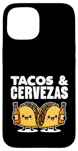 Tacos und Cervezas Kawaii Cartoon Lustiges Bier Cinco De Mayo Hülle für iPhone 15 Tacos und Cervezas Kawaii Cartoon Lustiges Bier Cinco De Mayo Hülle für iPhone 15 von Detour Shirts